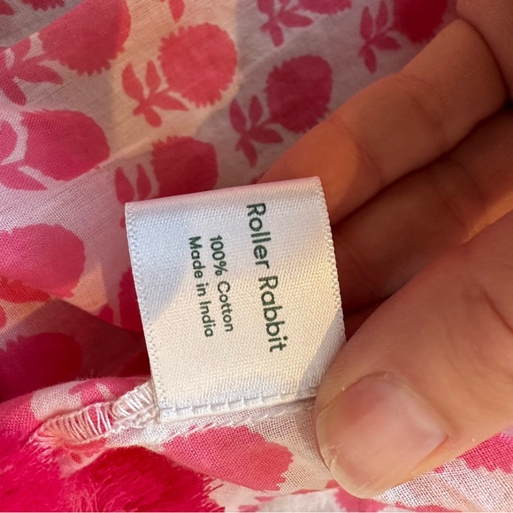 Roller Rabbit Pink Patterned Cover Up / Dress - Picture 4 of 8